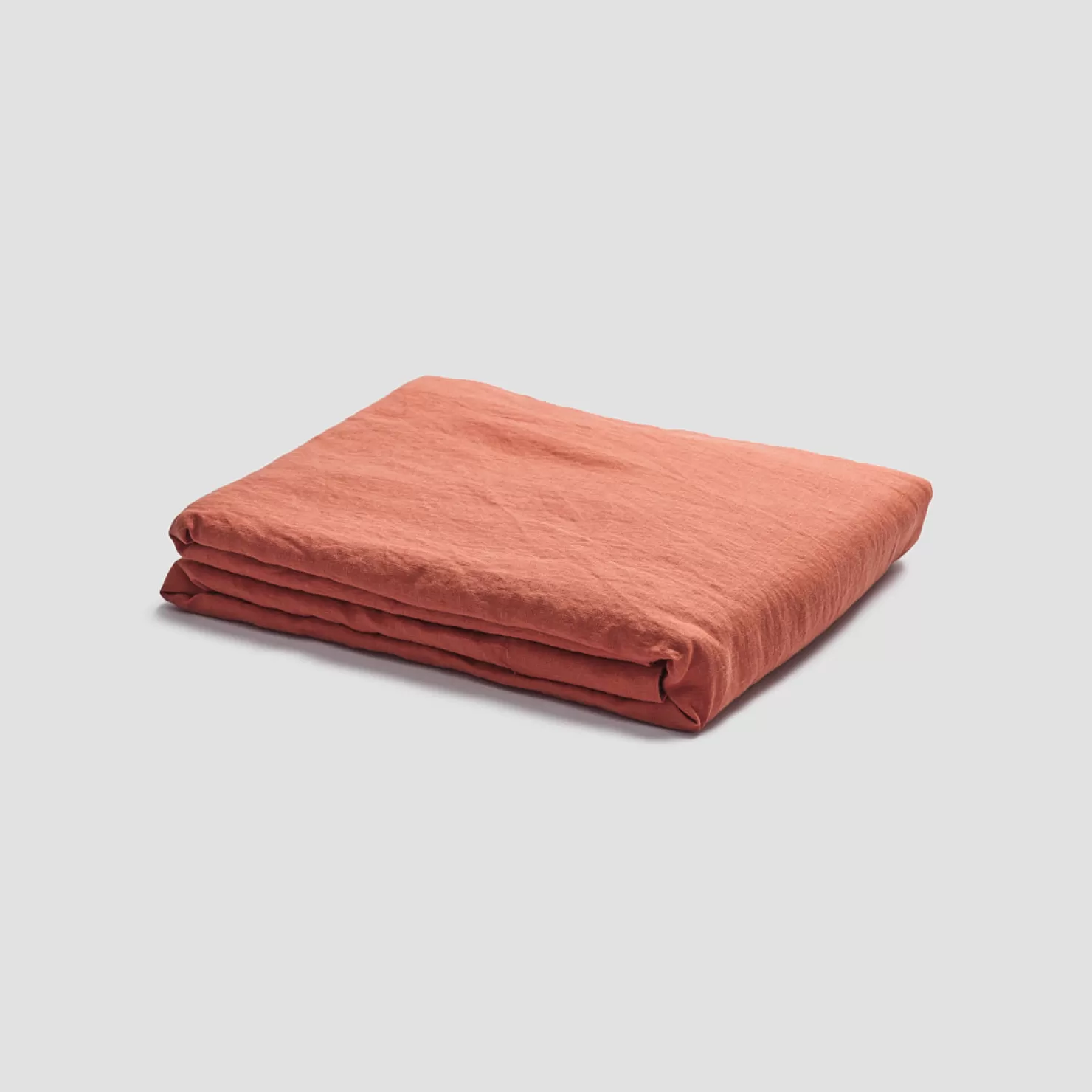 Piglet in Bed 100% Linen Flat Sheet