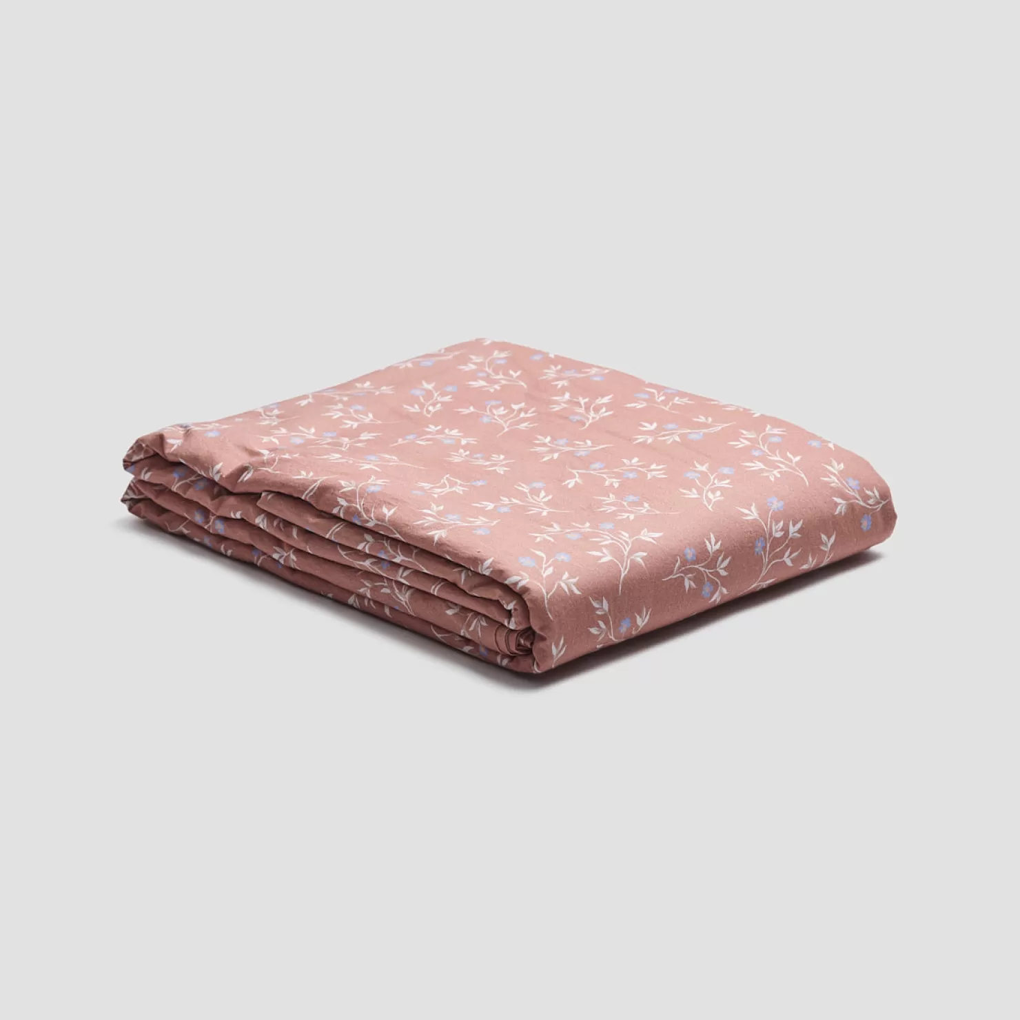 Piglet in Bed Floral Cotton Flat Sheet