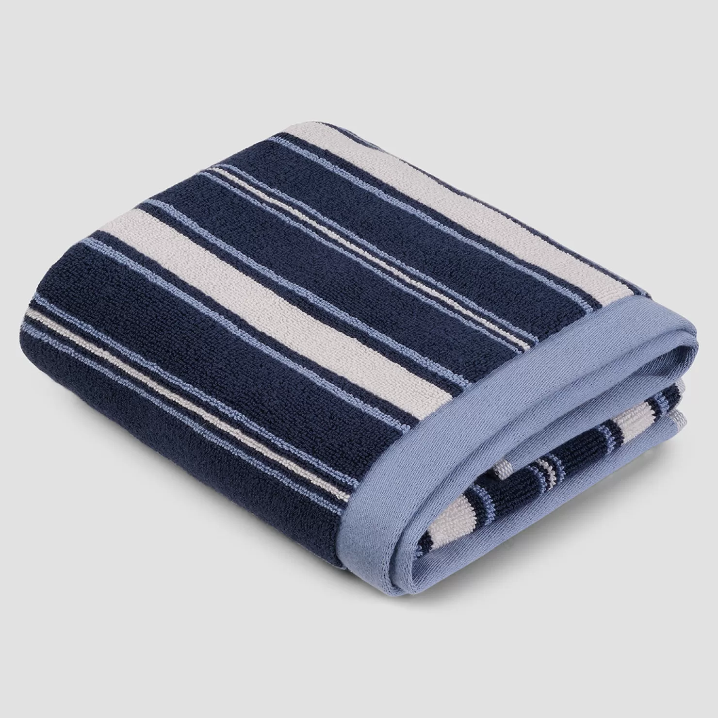 Piglet in Bed Shoreham Stripe Cotton Mat