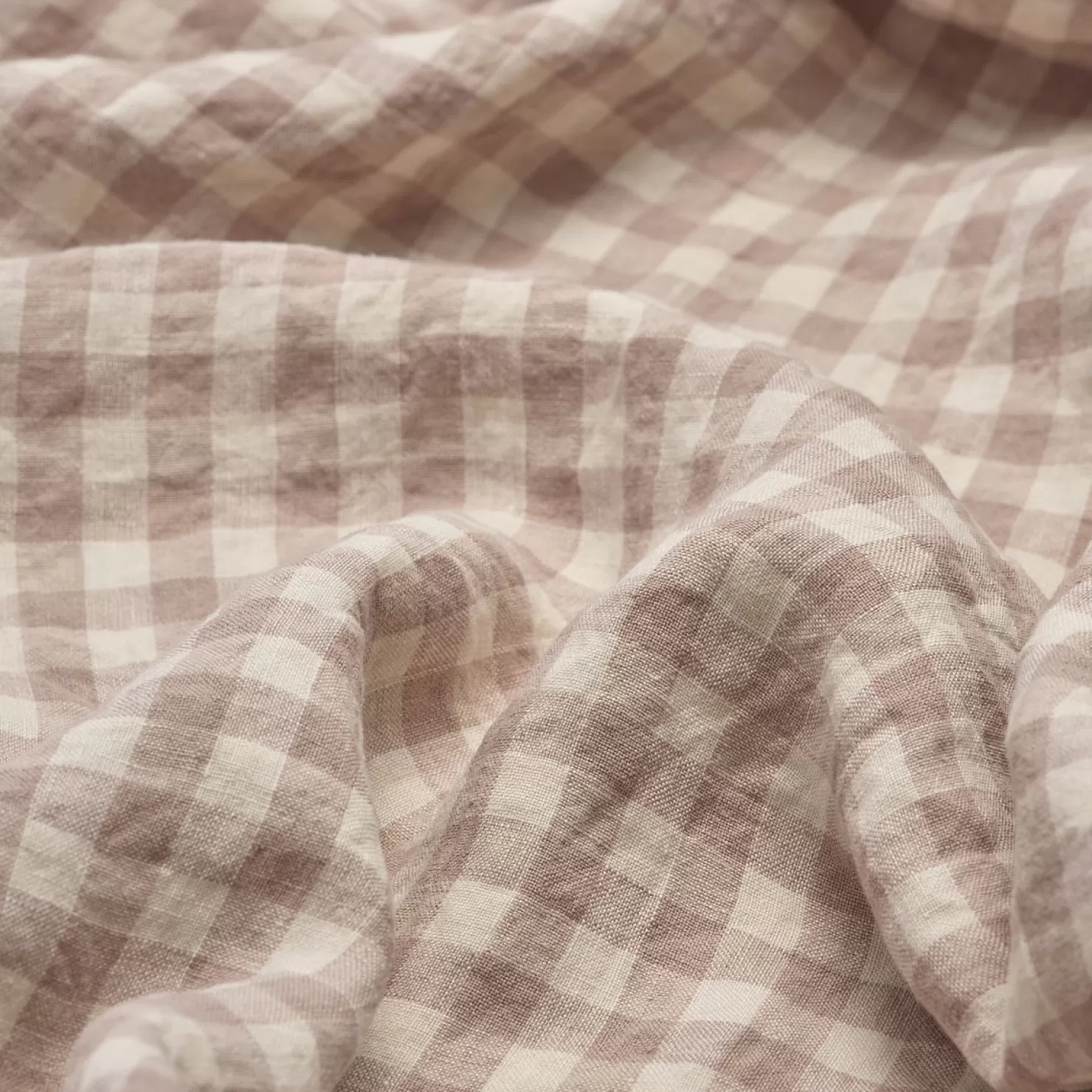 Piglet in Bed 100% Linen Flat Sheet