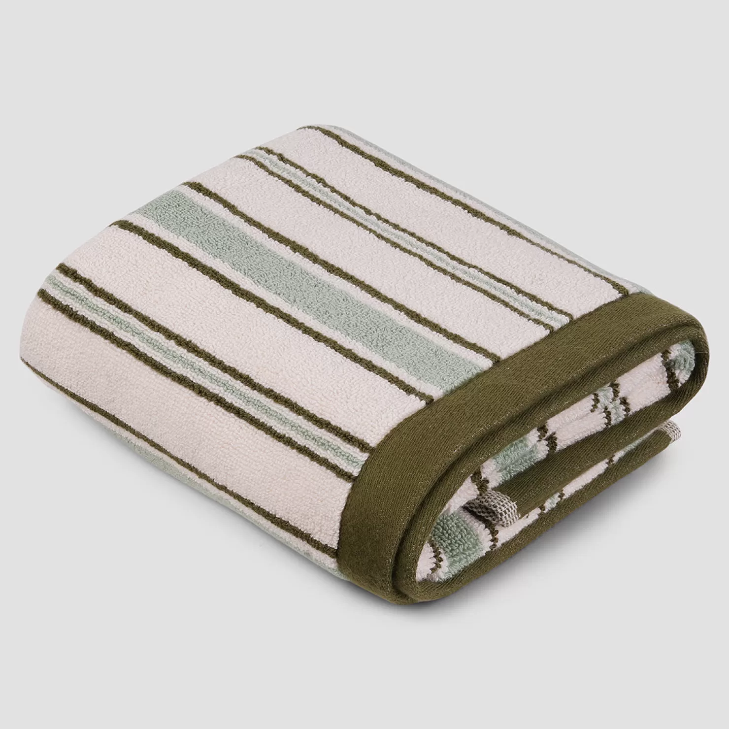 Piglet in Bed Shoreham Stripe Cotton Mat