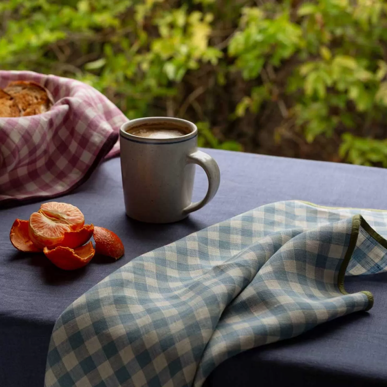 Piglet in Bed 100% Linen Napkins Set of 4